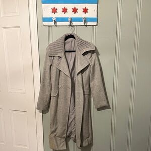 Susana Monaco Gray Trench Coat